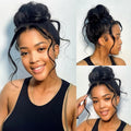 360 Body Wave Lace Front Wigs Human Hair 150% Density Pre Plucked Natural Hairline with Baby Hair Glueless 360 Full Lace Wigs Transparent Lace Front Wigs For Women Natural Color(18inch)